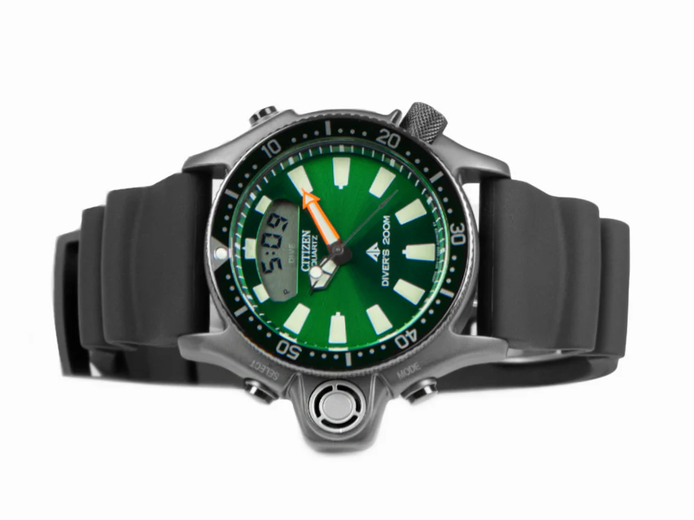 Citizen JP2007-17X นาฬิกาผู้ชาย Promaster Aqualand Diver Limited Edition 7500 Pcs. Men's Watch