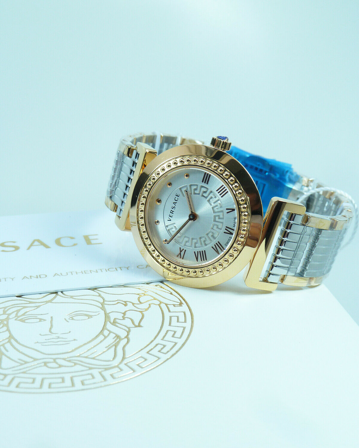 Versace P5Q80D499S089 นาฬิกาผู้หญิง Quartz Women's Watch