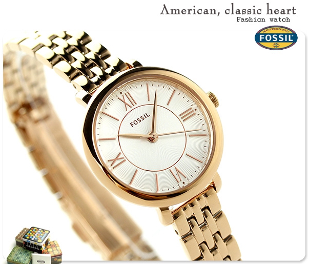 Fossil ES3799 นาฬิกาผู้หญิง Fossil รุ่น ES3799, Jacqueline Quartz Women's Watch