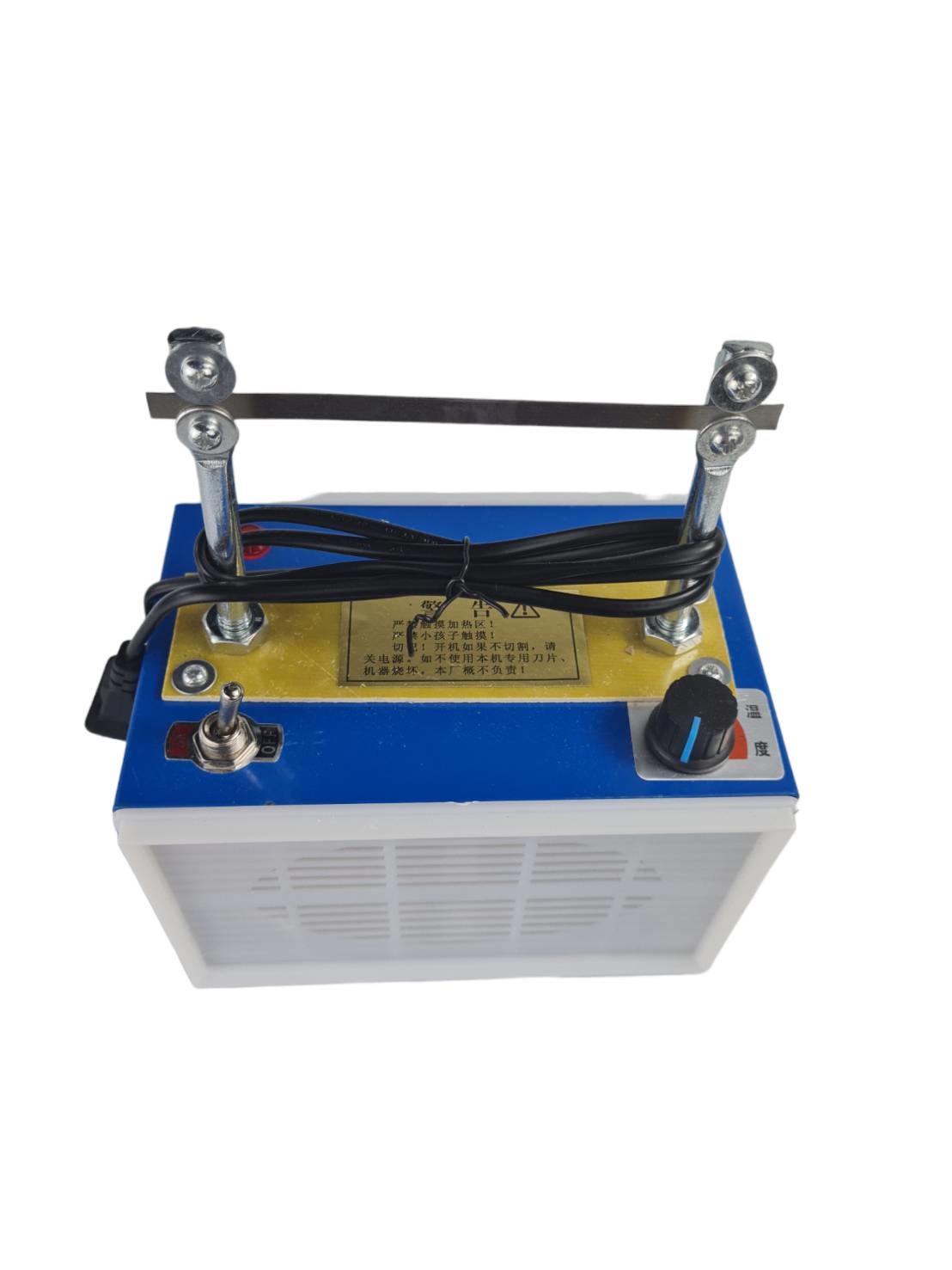 เครื่องตัดสายไนล่อน เทป เชือก ด้วยความร้อน สำหรับงานตัด ช่วยให้รอยตัดเรียบและไม่แตกปลาย ใช้งานสามารถปรับระดับความร้อนได้ตามชนิดของชิ้นงาน