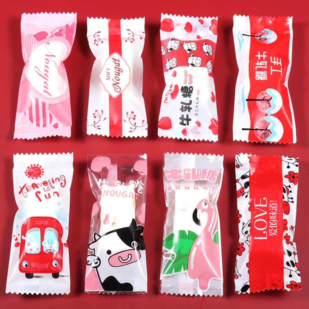 ถุงซีล ใส่ขนม คุกกี้ ลูกอม ขนาด 4x9-9.5 ซม.จำนวน 195-200 ใบ/แพ็ค ชุดที่ 2/2