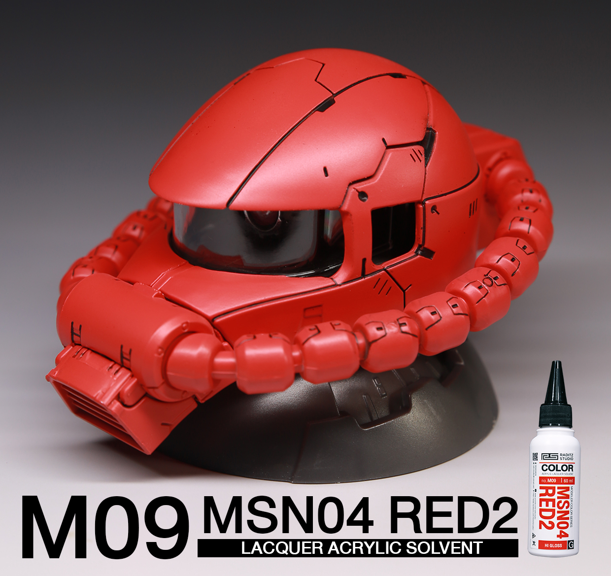 M09 MSN04 RED2 Type G [มันเงา] 60ml