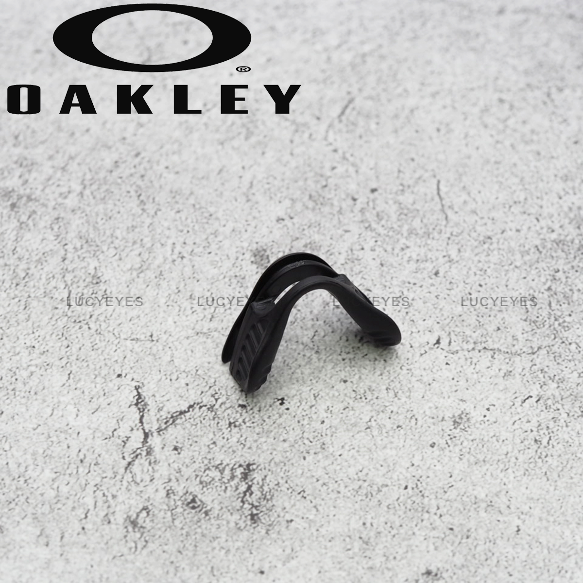 แป้นจมูกแว่น OAKLEY OO9345, OO9343, M2 FRAME, M2 FRAME XL สีดำ