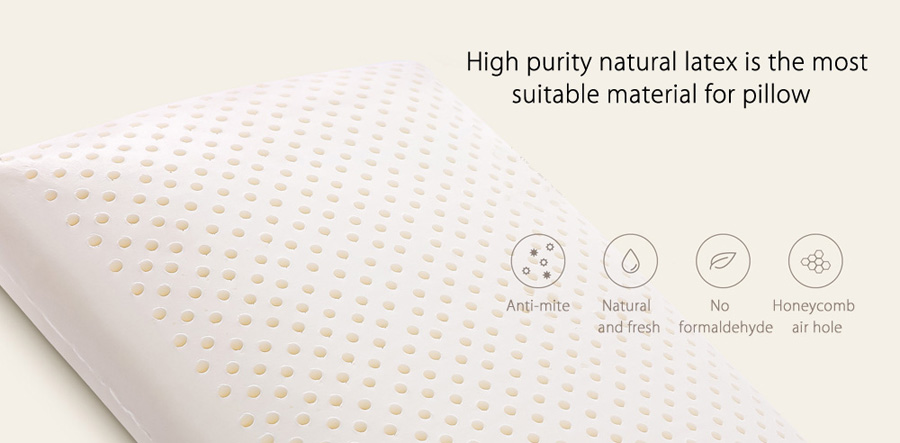 Xiaomi Mi 8H Pillow Z1 - หมอนยางลาเทกซ์ (ยางพารา) 8H Z1