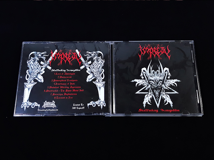 IMPIETY 'Skullfucking Armageddon' CD