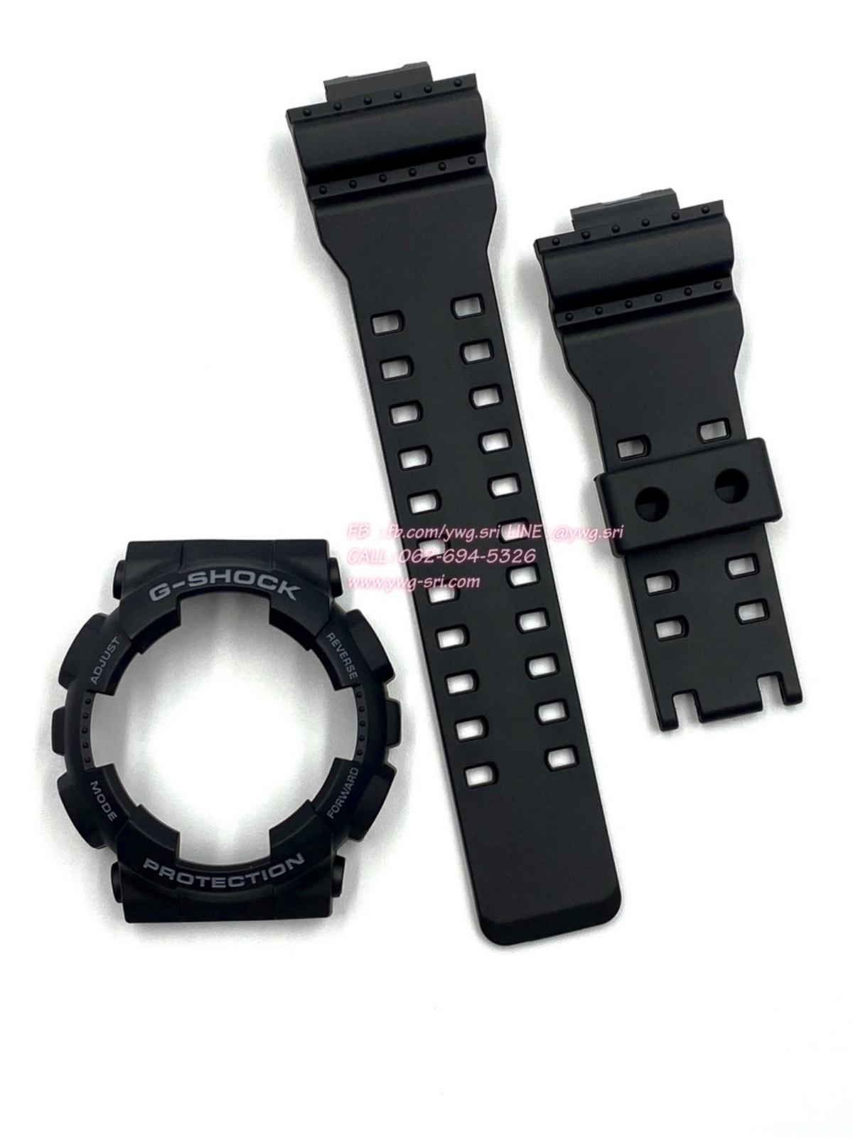 กรอบสาย G-SHOCK แท้✅ สีดำด้านฟอนต์เทา ใส่ได้กับรุ่น GA-100 ,GA-110 ,GA-120 ,GA-140 ,GAX-100 ,GD-100 ,GD-120