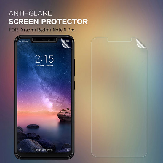 ฟิล์มกันรอยแบบด้าน Nillkin Matte สำหรับ Xiaomi Redmi Note 6 Pro