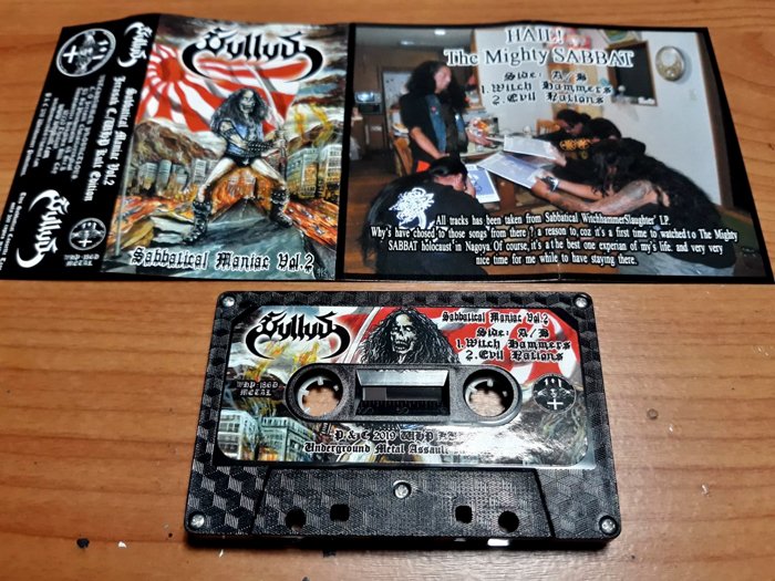 SABBAT'Sabbatical Maniac Vol.2. Tape.
