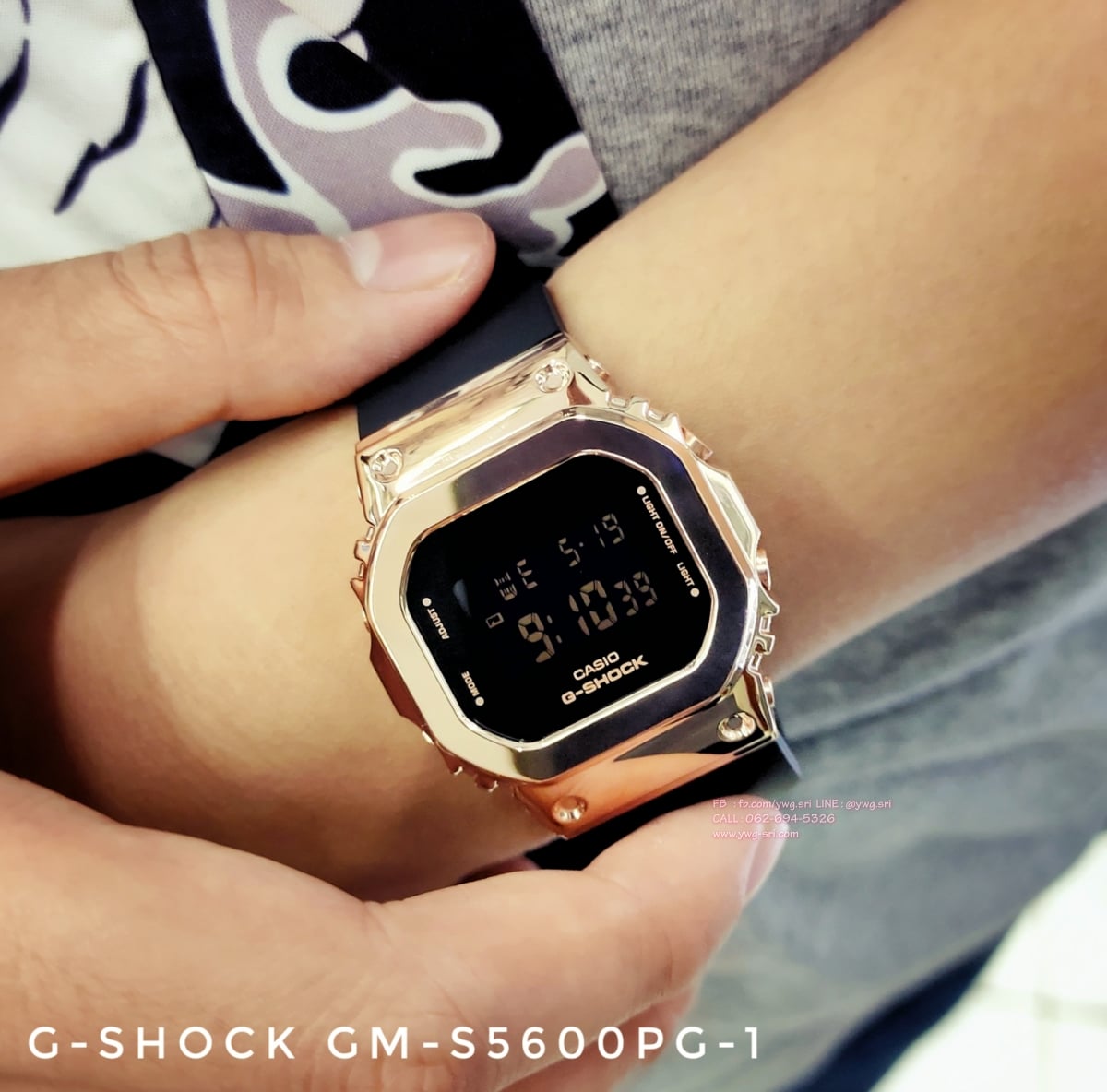 G-SHOCK รุ่น GM-S5600PG-1