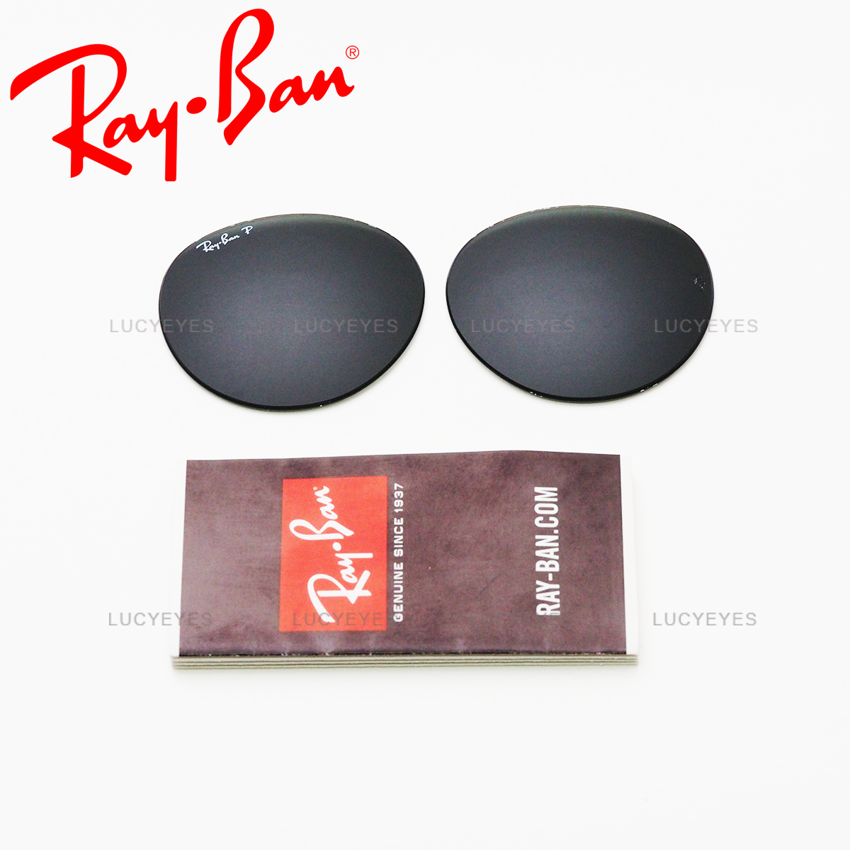 เลนส์ RAYBAN แท้ 100% RB4246 เลนส์สีเขียว Polarized