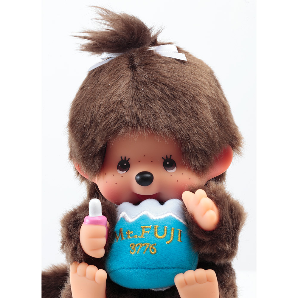 [PRE-ORDER] ตุ๊กตา ม่อนชิชิ ภูเขาไฟฟูจิ Size S ม่อนชิชิจัง ท่านั่ง Monchhichi Mt. Fuji Sitting Girl 16 cm นำเข้าจากญี่ปุ่น ご当地モンチッチ 富士山 S（座り） IPM-18-Z