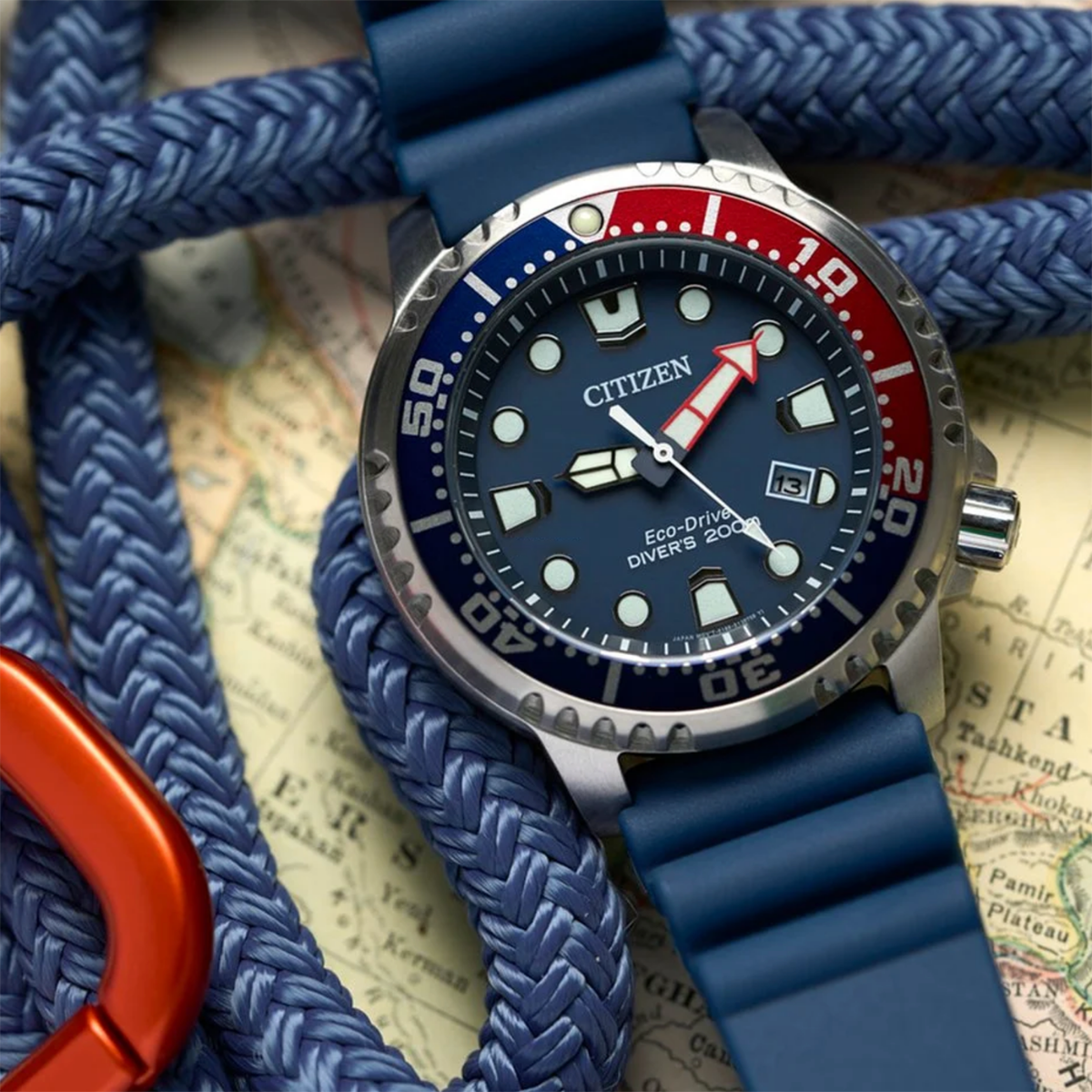 Citizen BN0168-06L นาฬิกาผู้ชาย Eco-Drive Promaster Marine Men's Watch