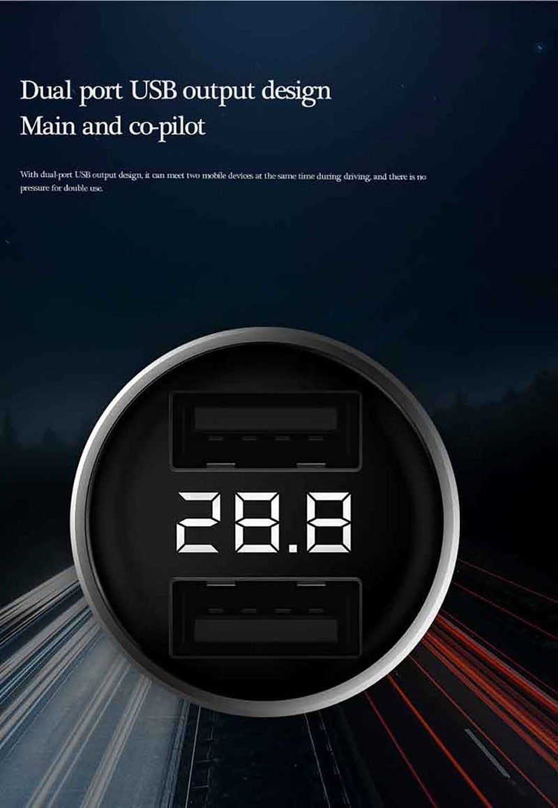Zmi Dual USB Car Charger (18W) - หัวชาร์จในรถ Zmi (18W)