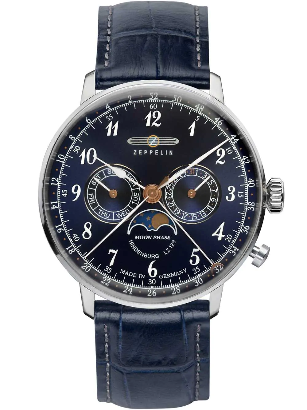 Zeppelin 7036-3 นาฬิกาผู้ชาย LZ 129 Hindenburg Quartz Men's Watch