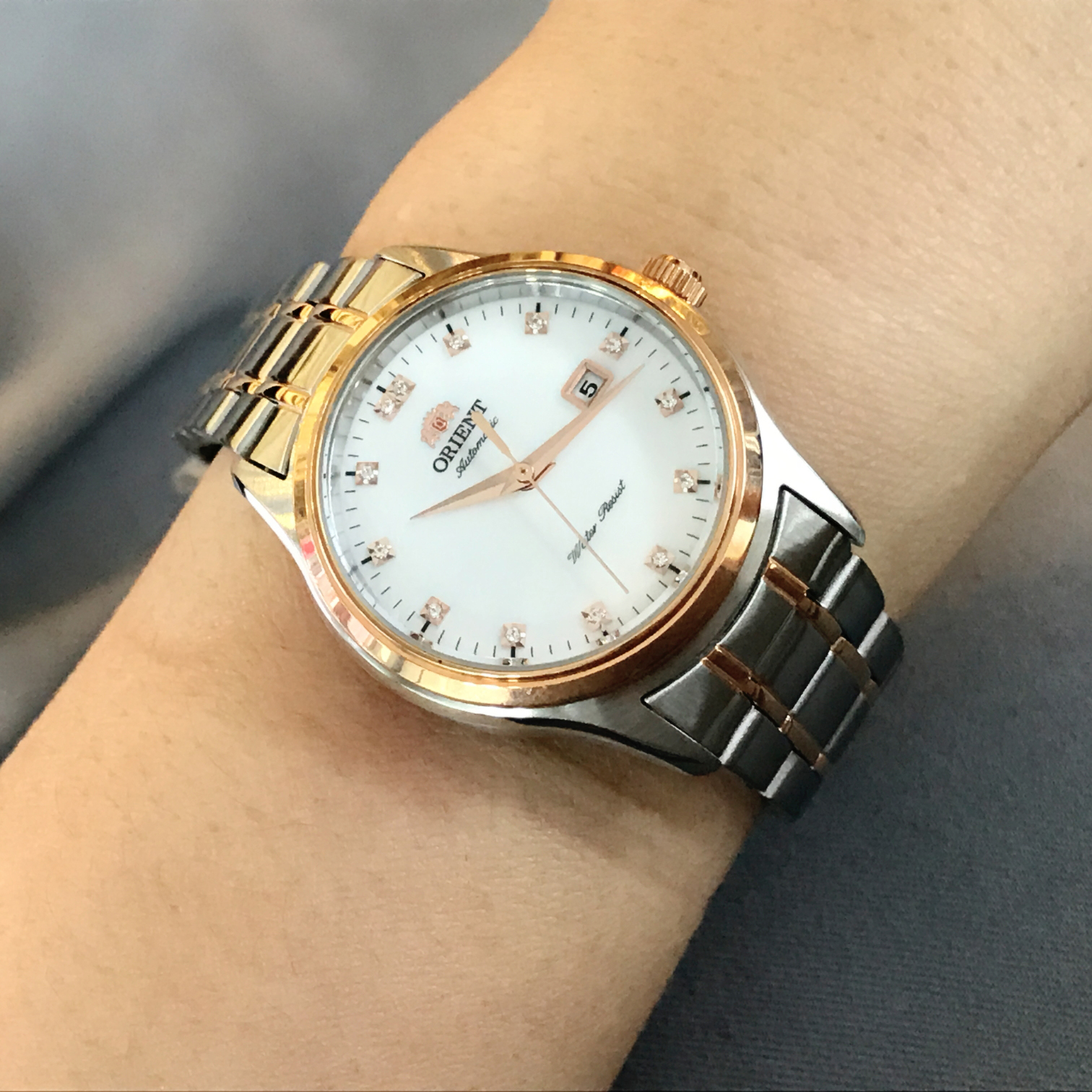 Orient NR1Q001W0 นาฬิกาผู้หญิง Charlene Automatic Women's Watch