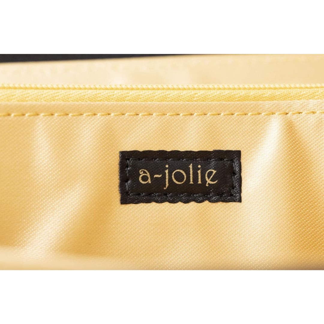 [PRE-ORDER] กระเป๋า a-jolie HAPPY Wallet กระเป๋านำโชค กระเป๋าสตางค์แบบยาว สีดำ ajolie ของแท้ นำเข้าจากญี่ปุ่น