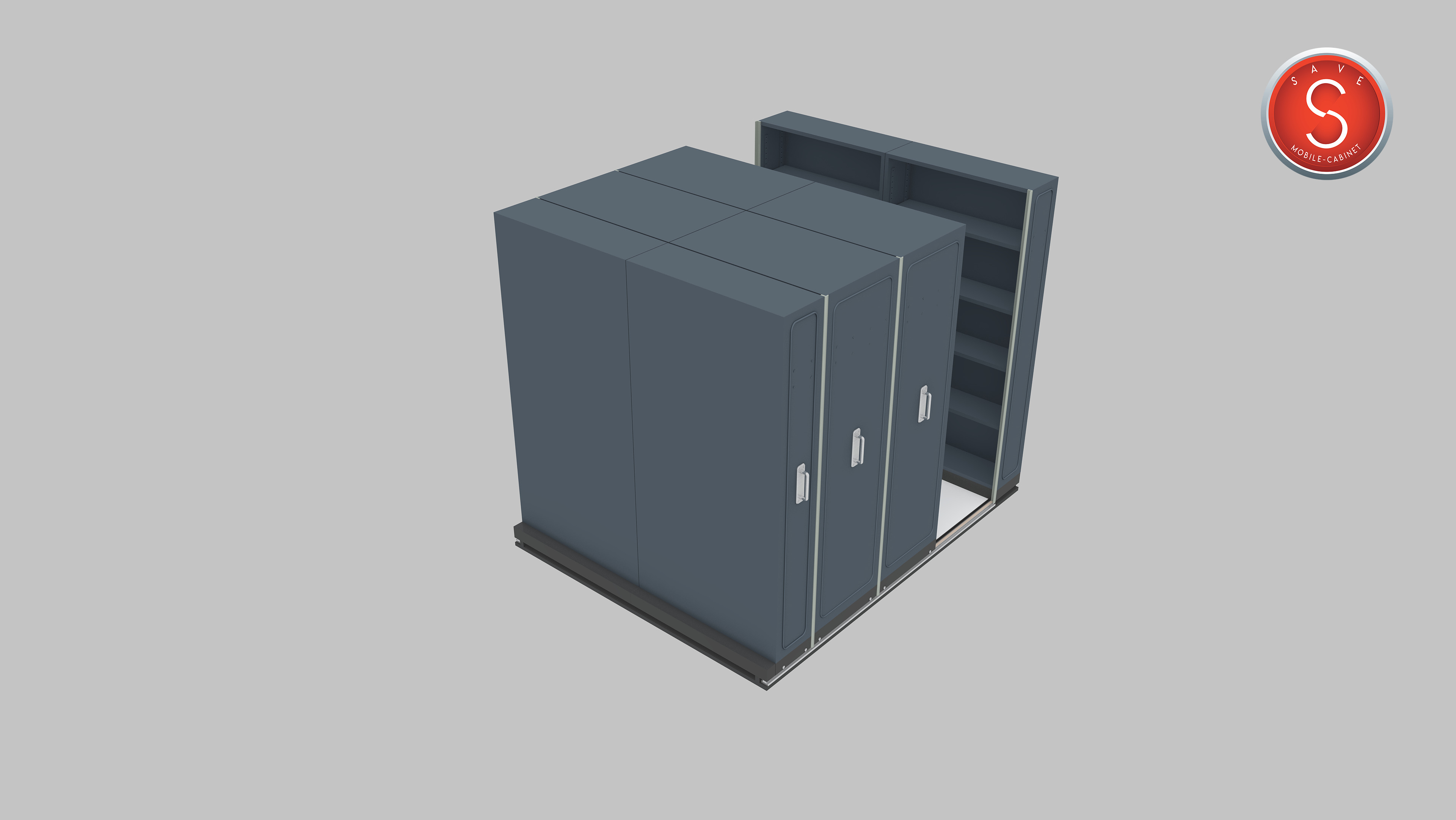 SAVE ตู้รางเลื่อนระบบมือผลัก ชุด 12 หน้า 2 ตอน