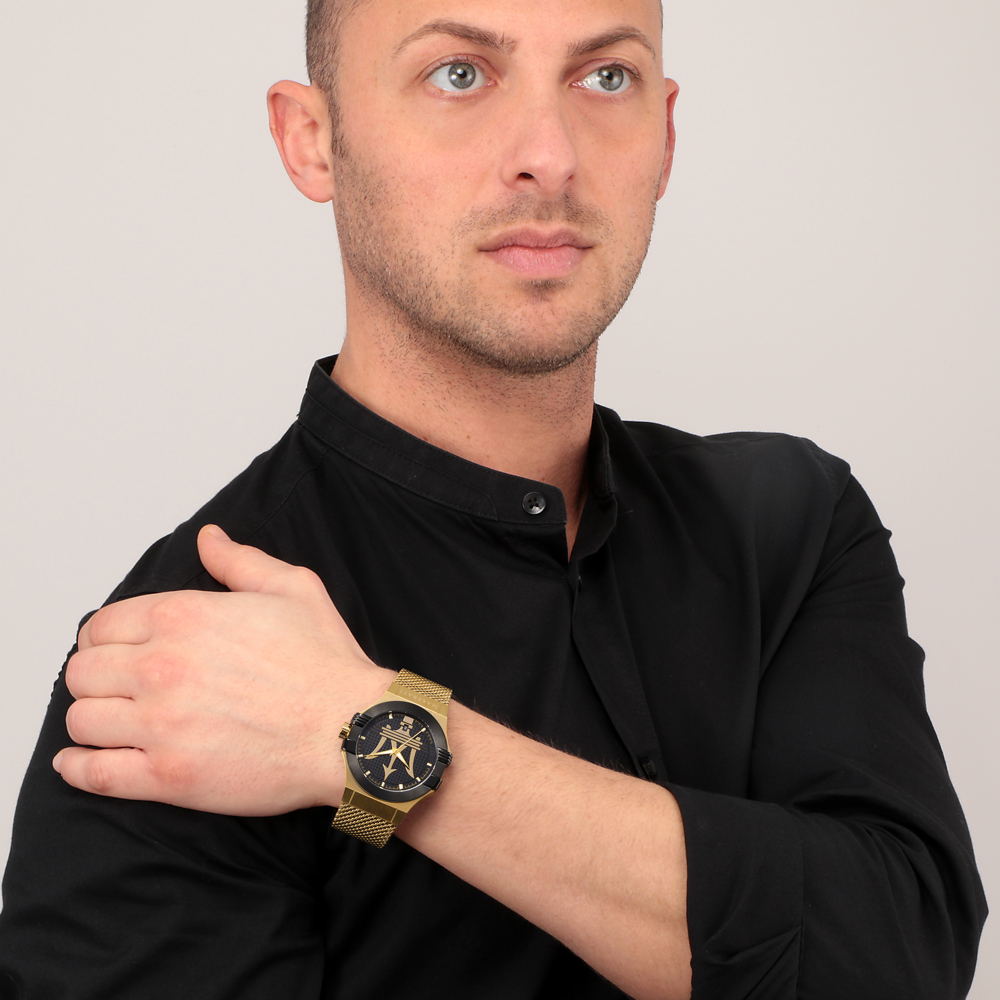 Maserati R8853108006 นาฬิกาผู้ชาย Potenza Quartz Men's Watch