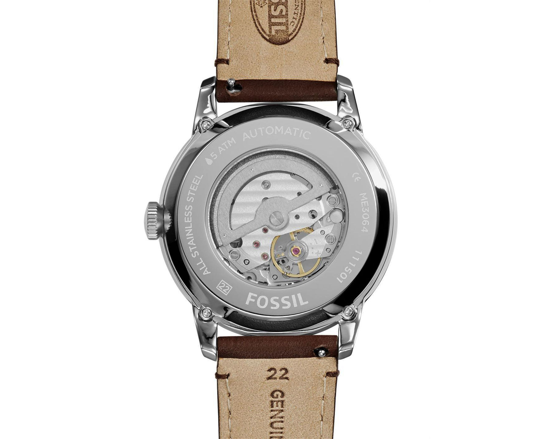 Fossil ME3064 นาฬิกาผู้ชาย Fossil รุ่น ME3064, Townsman Automatic Men's Watch