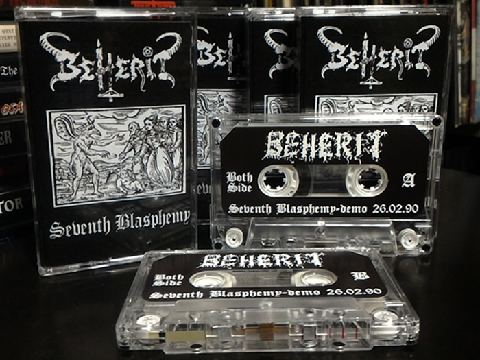 BEHERIT'Seventh Blasphemy' Tape