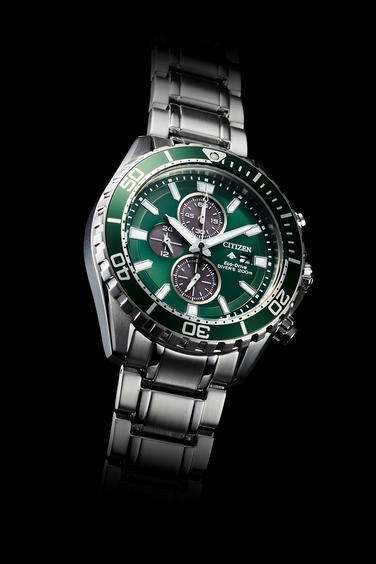 Citizen CA0820-50X นาฬิกาผู้ชาย Eco-Drive Chronograph Marine Promaster Men's Watch