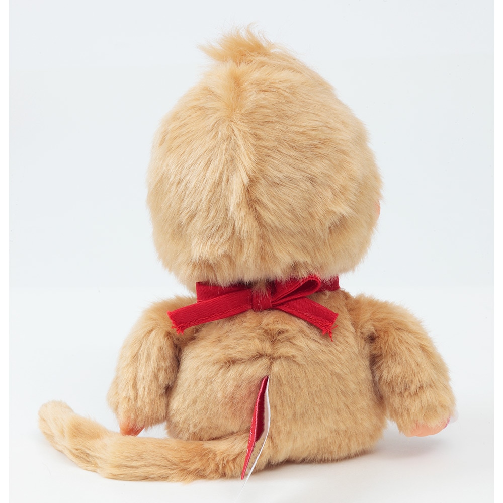 [PRE-ORDER] ตุ๊กตา ม่อนชิชิ ผู้หญิง ขนสีทอง ท่านั่ง Monchhichi Standard Sitting Beige Girl Size 20 cm モンチッチ スタンダードS ベージュ 女の子
