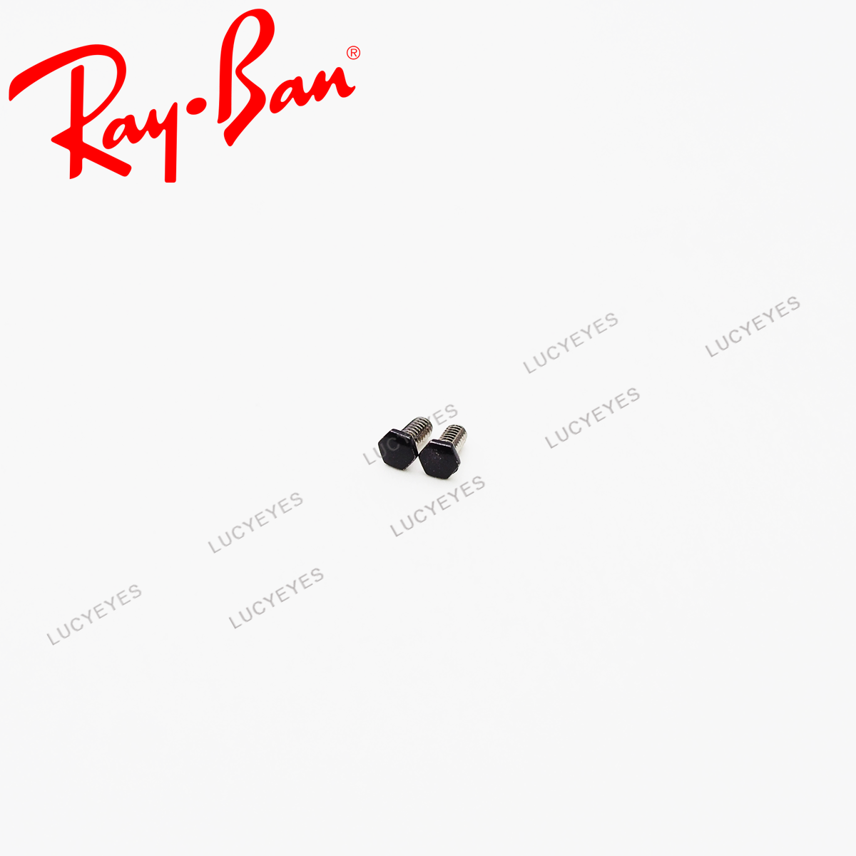น๊อตแว่น RAYBAN แท้ 100% RB3550 น๊อตยึดเลนส์ สีดำ