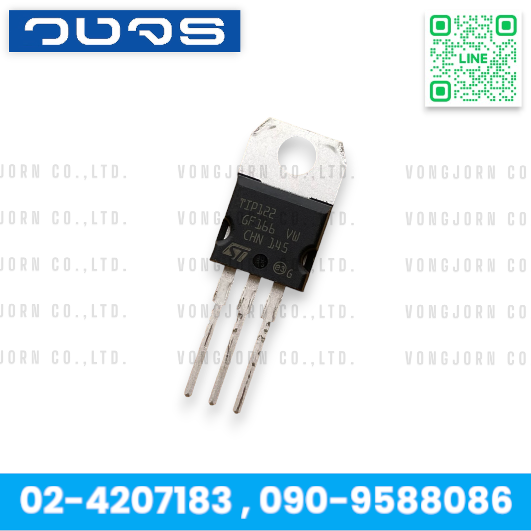TIP122 TIP127 ST Silicon Power Darlington Transistors Transistor 5A 100V for Power Linear and Switching Applications TO-220