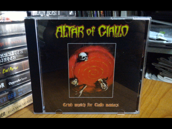 ALTAR OF GIALLO'Grind Musick For Giallo Maniacs' CD