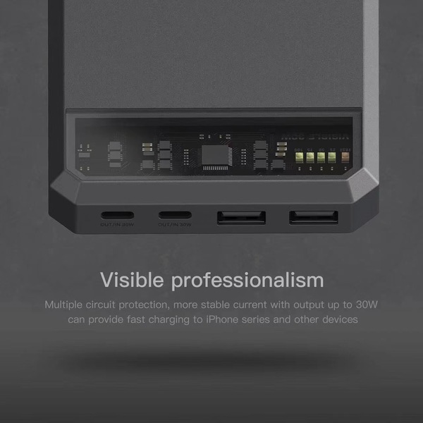 แบตสำรอง Eloop Orsen E43 25000 mAh ชาร์จเร็ว Fast Charge รองรับ PD 30W