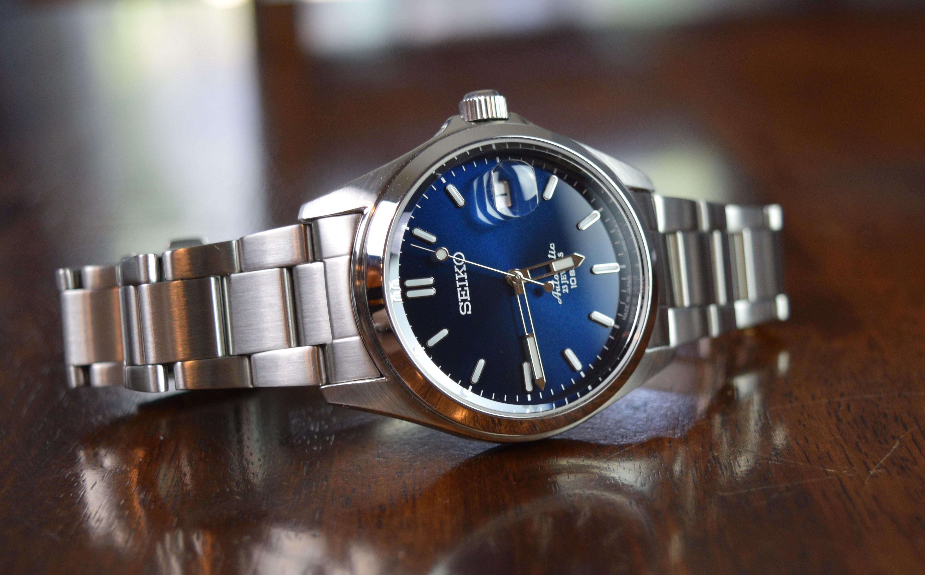 Seiko SZSB016 นาฬิกาผู้ชาย Automatic Mechanical Made in Japan Men's Watch