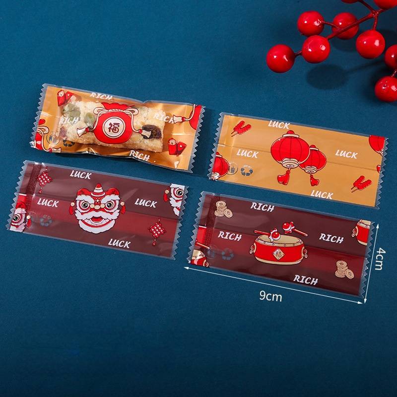 ถุงซีล ใส่ลูกอม ขนม ขนาด 4x9-9.5 ซม.จำนวน 95-100 ใบ/แพ็คและ 190-200 ใบ/แพ็ค ชุดที่ 6/6