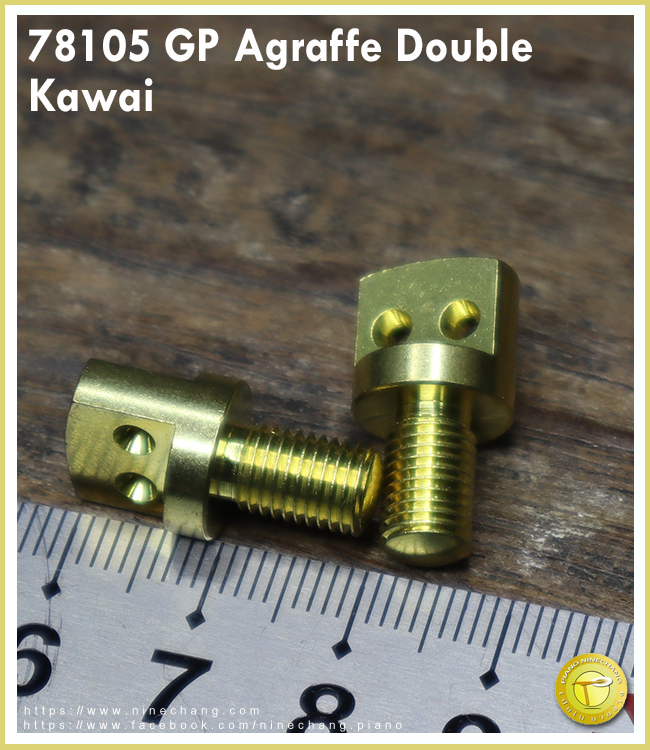 78105 GP Agraffe Double Kawai