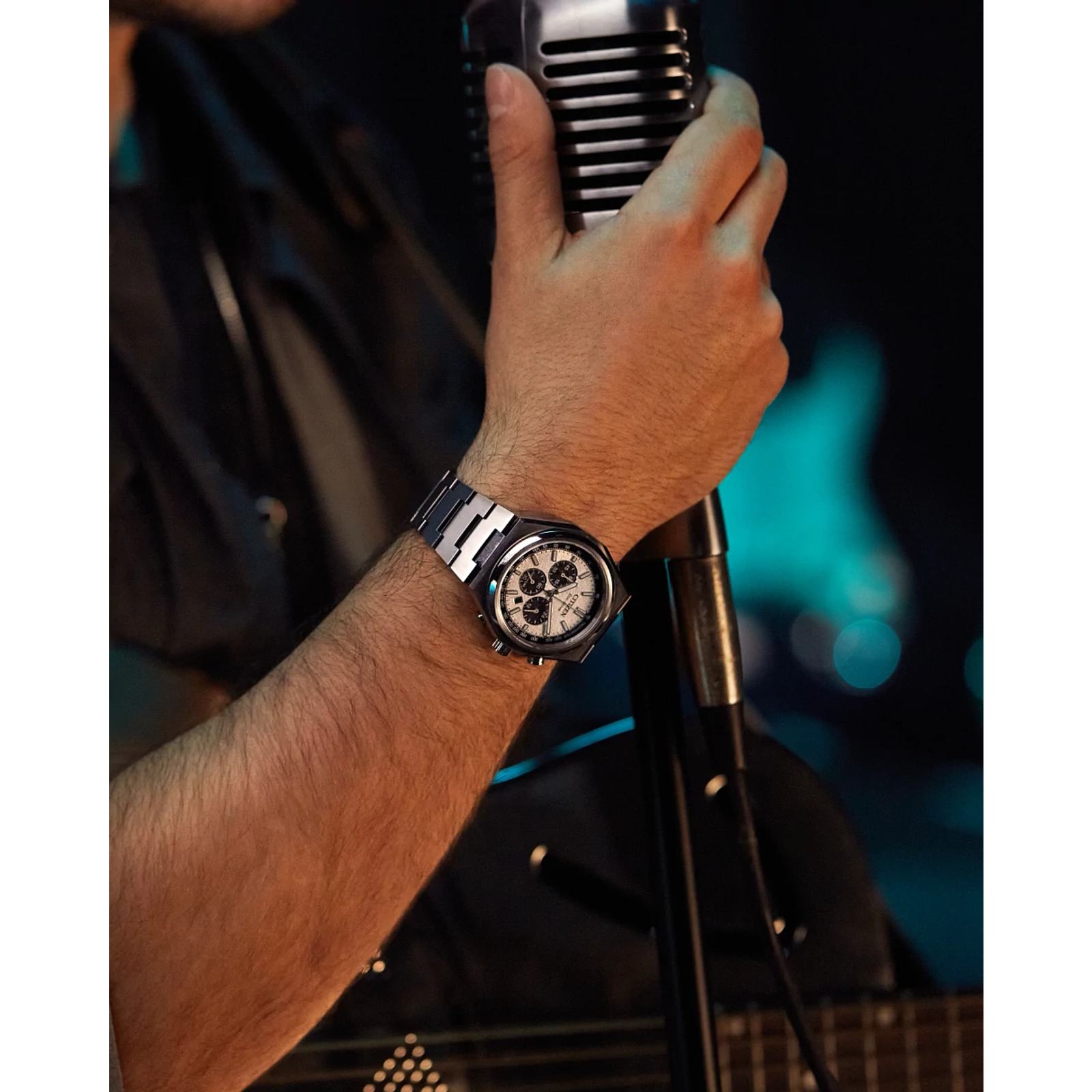 Citizen CA4610-85A นาฬิกาผู้ชาย Zenshin Chrono Titanium Eco-Drive Men's Watch