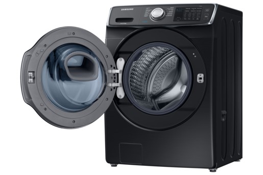 SAMSUNG เครื่องซักผ้าฝาหน้า WF17N7510KV/ST พร้อมด้วย Add Wash™ 17 กก สีดำ (ชลบุรี ส่งฟรี)