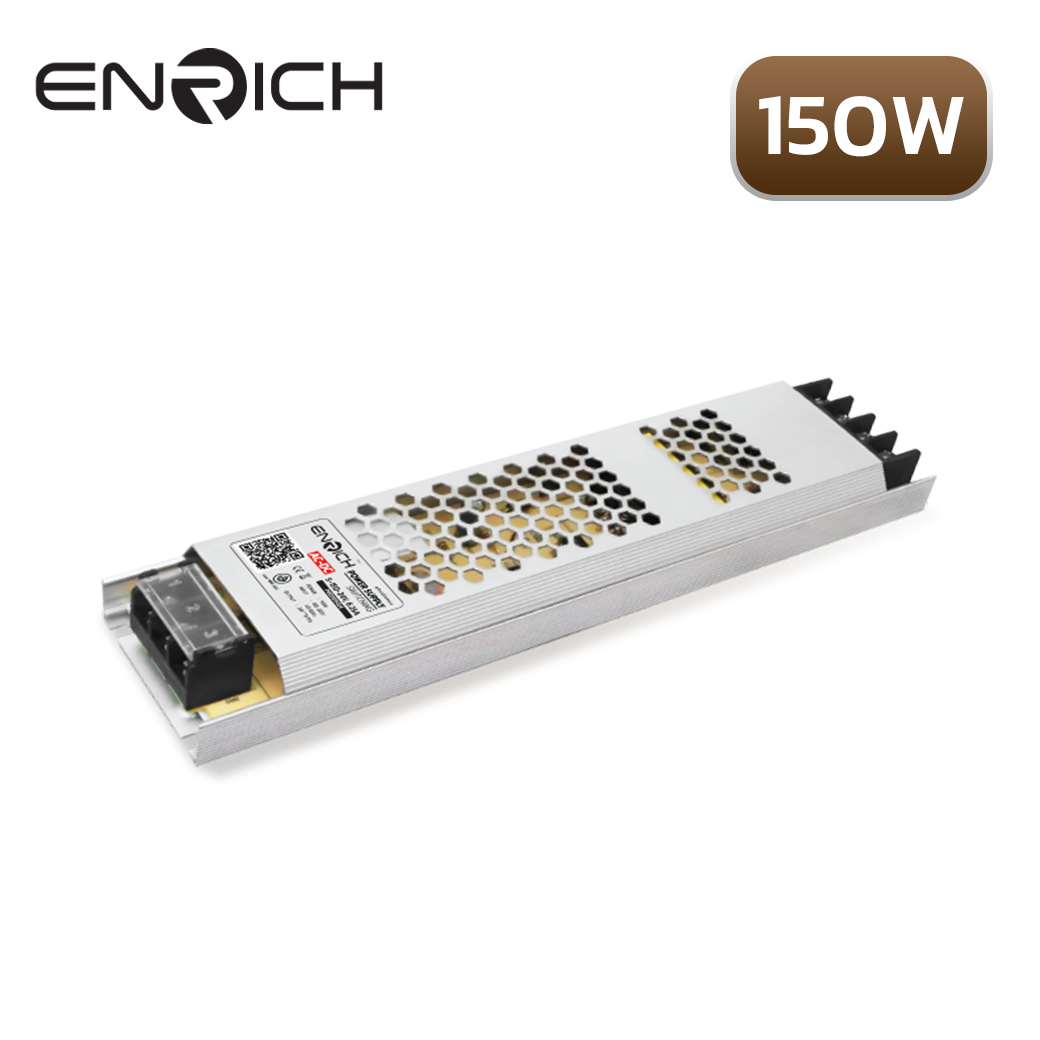 สวิทช์ชิ่ง พาวเวอร์ซัพพลาย ENRICH S-150-24V 6.25A 150W