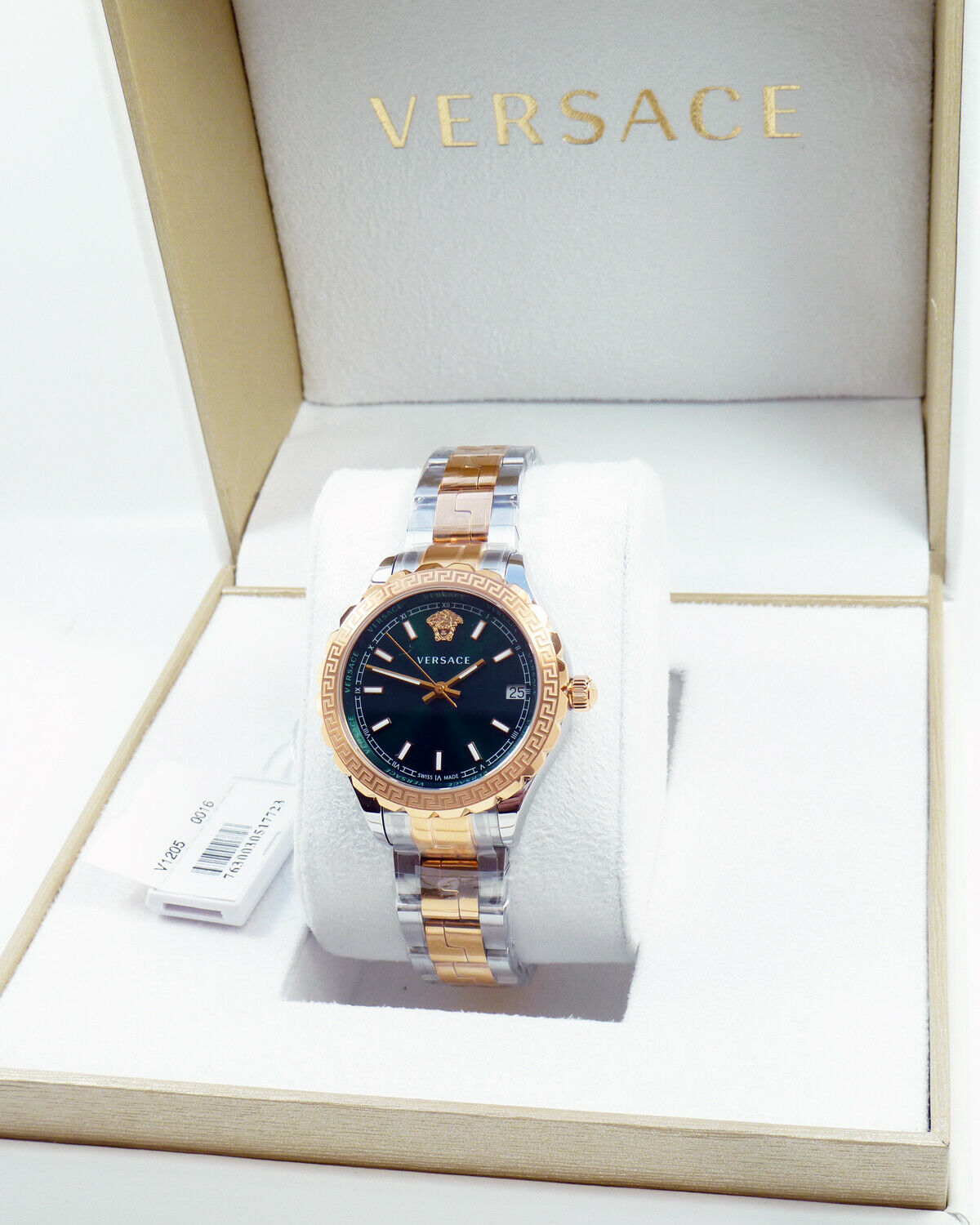 Versace V12050016 นาฬิกาผู้หญิง Hellenyium Quartz Swiss Made Women's Watch