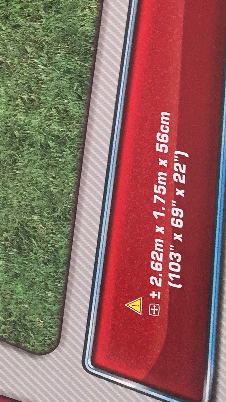 สระเล่นน้ำทรงสีเหลี่ยมผืนผ้า ยี่ห้อ Intex