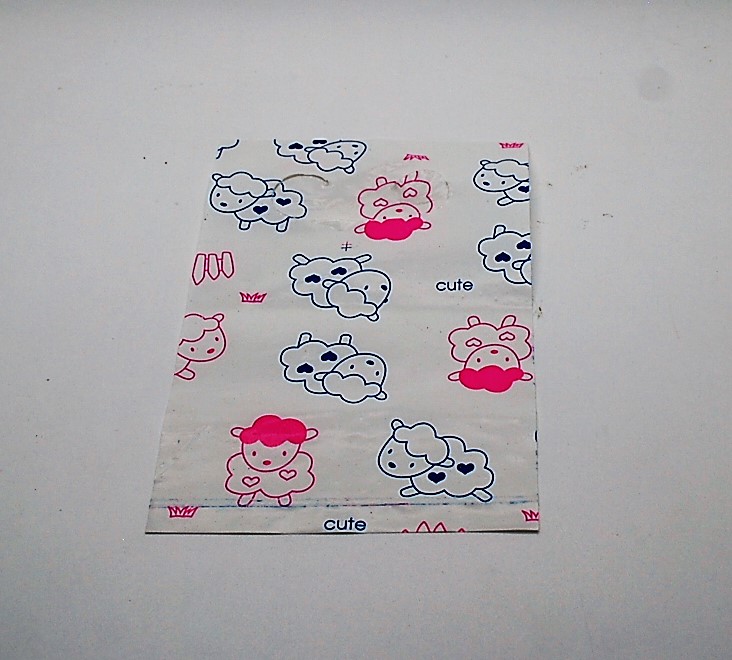 # ถุงเจาะหูหิ้ว ขนาด 15.5x10 ซม.