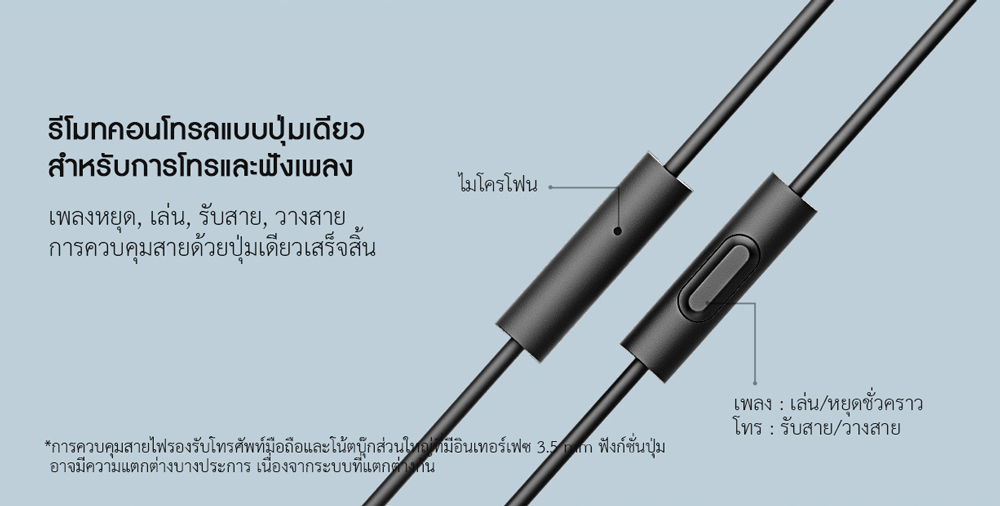 Xiaomi Capsule Headphones - หูฟังแคปซูลเสี่ยวหมี่