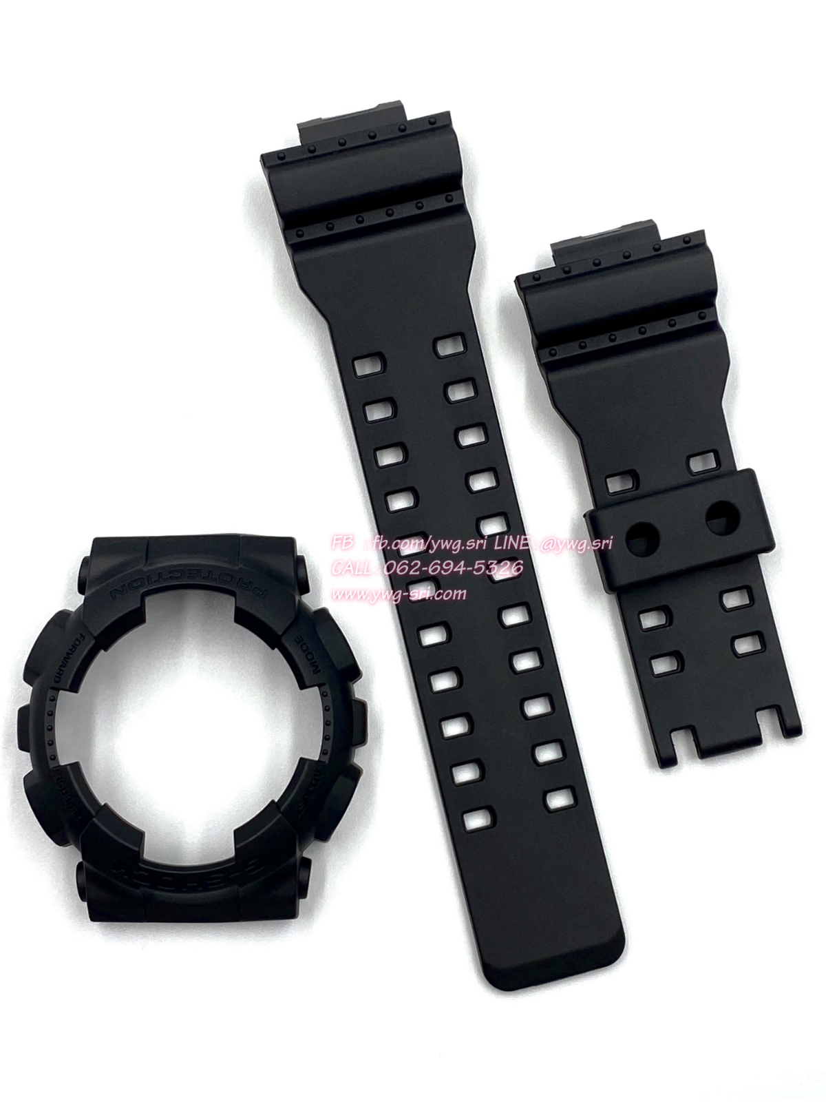 กรอบสาย G-SHOCK แท้✅ สีดำด้านไม่ลงฟอนต์ ใส่ได้กับรุ่น GA-100 ,GA-110 ,GA-120 ,GA-140 ,GAX-100 ,GD-100 ,GD-120