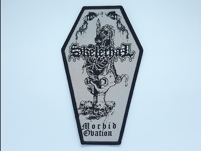 SKELETHAL'Morbid Ovatlon' Woven Patch (อาร์มแบบทอ)