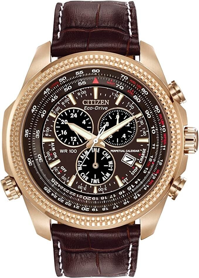 Citizen BL5403-03X นาฬิกาผู้ชาย Citizen Eco-Drive รุ่น BL5403-03X, Perpetual Calendar Chronograph Men's Watch