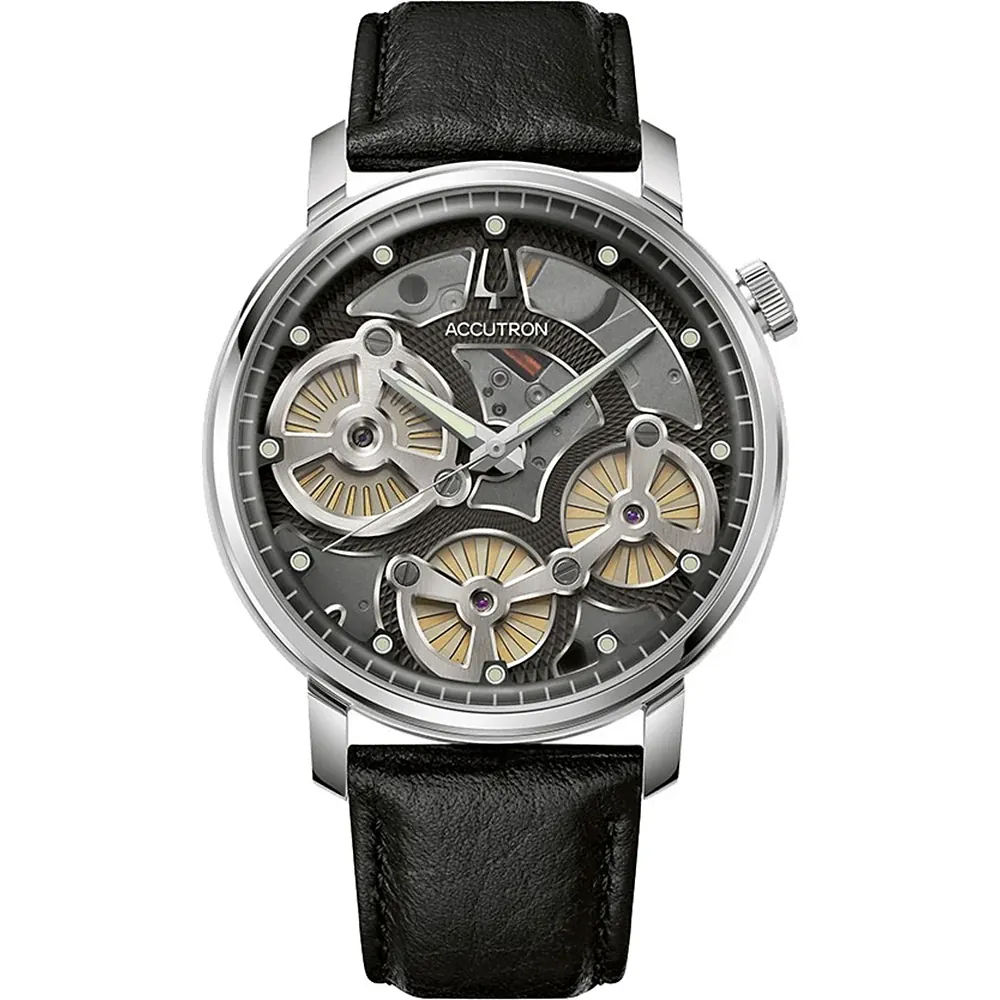 Bulova 26A210A นาฬิาผู้ชาย Accutron Spaceview Evolution Men's Watch