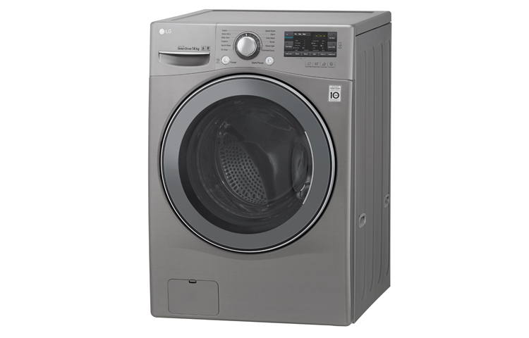 เครื่องซักผ้าฝาหน้าระบบ ขนาดซัก 14 KG 6 MOTION,INVERTER LG F2514NTGE