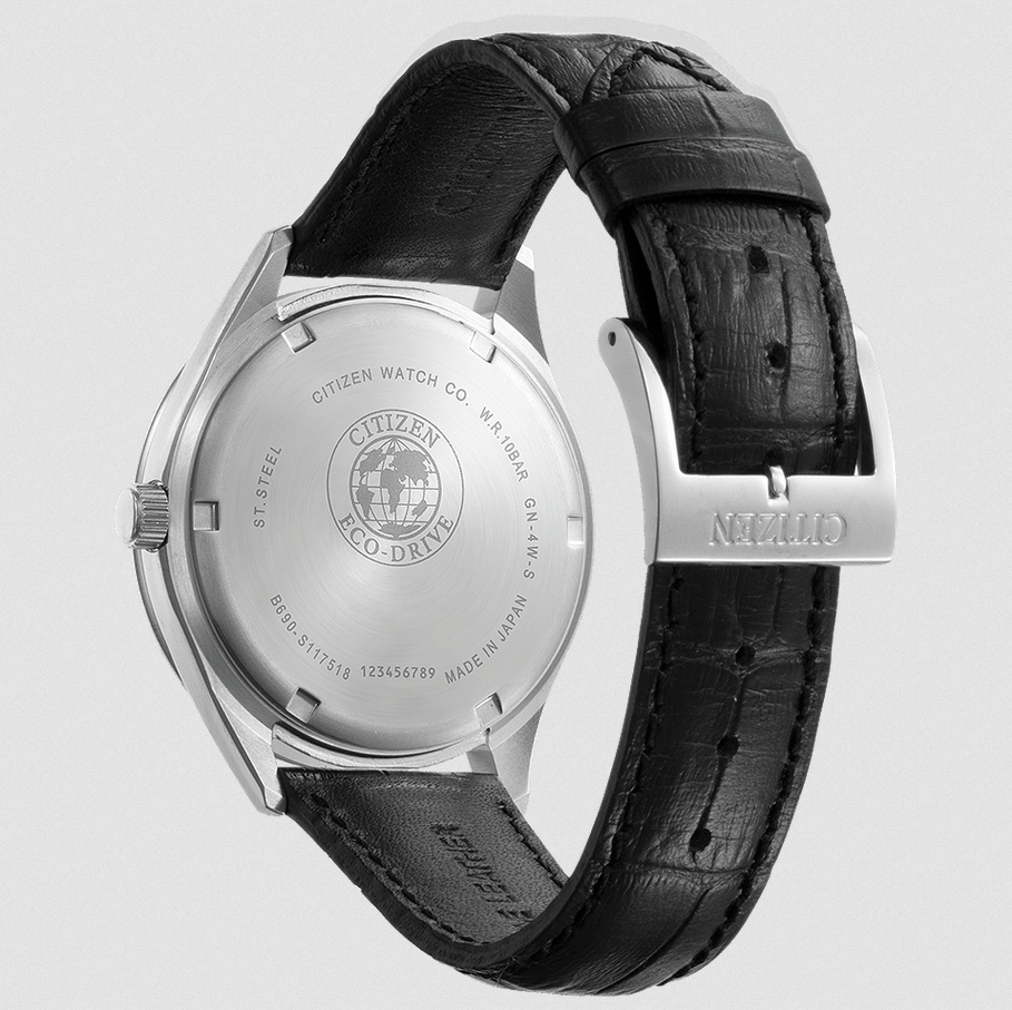 Citizen BV1120-15L นาฬิกาผู้ชาย Eco-Drive Made in Japan Men's Watch