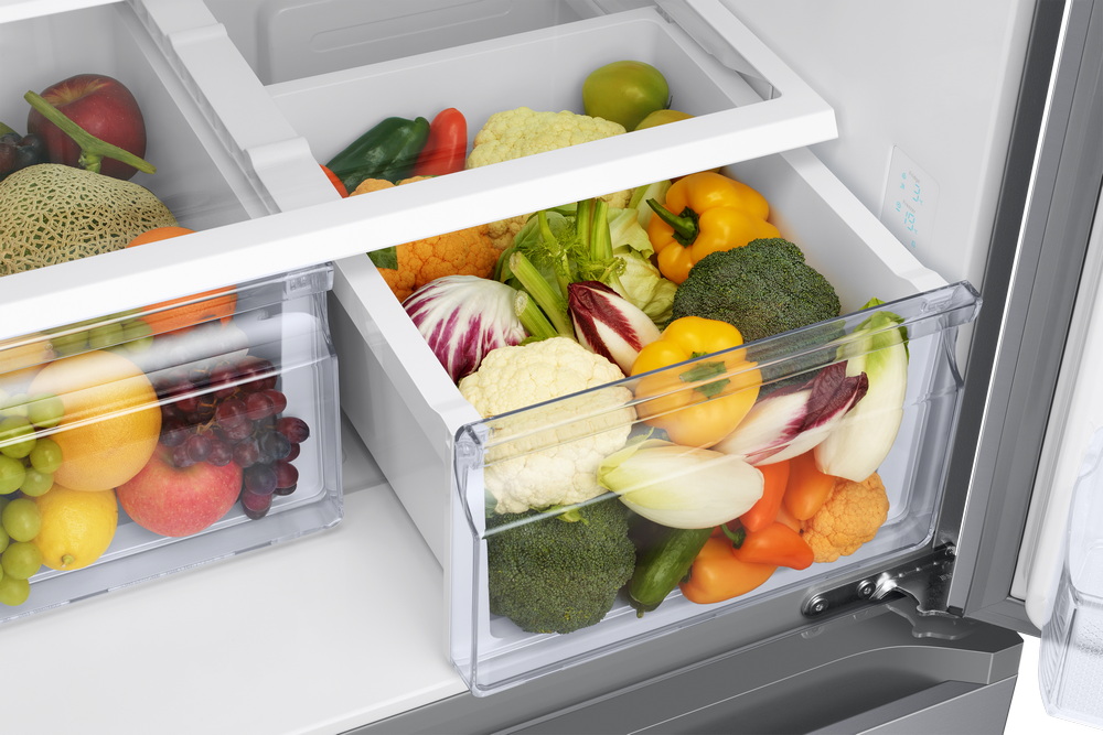 ตู้เย็นไซด์บายไซด์ SAMSUNG 16.6Q สีดำ มีระบบกดน้ำ รุ่น RF48A4010B4/ST