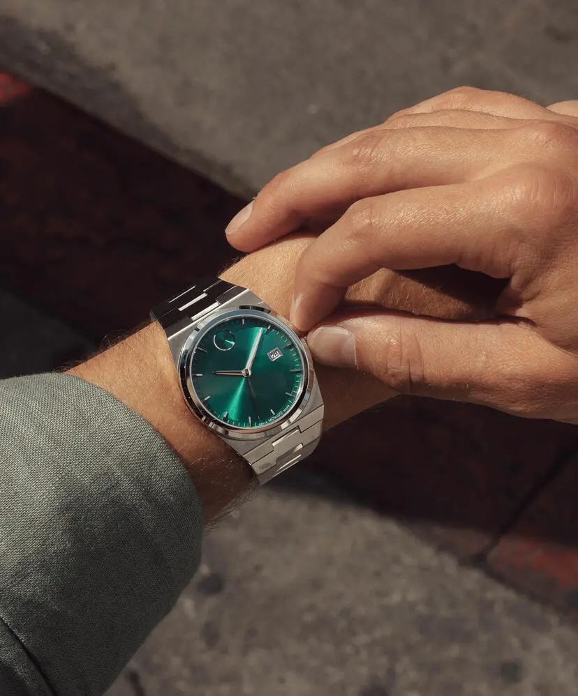 Movado 3601222 นาฬิกา ชาย-หญิง BOLD Quest Quartz Unisex Watch