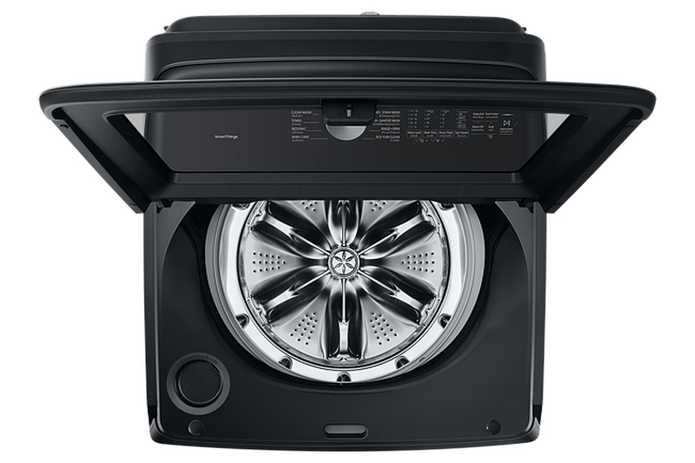 เครื่องซักผ้า SAMSUNG 23 กก. สีดำ พร้อมด้วย Activ dualwash รุ่น WA23A8377GV/ST