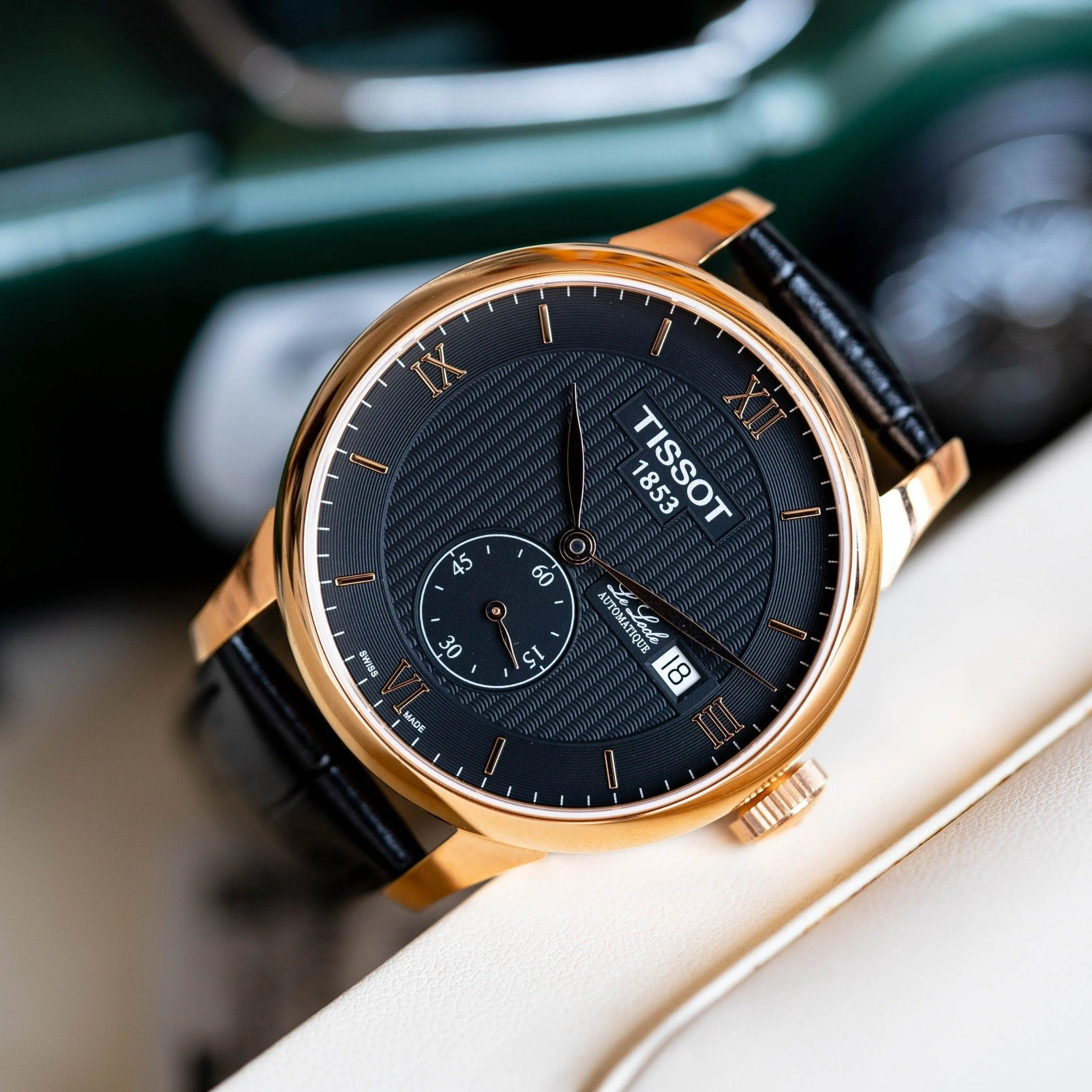 Tissot T006.428.36.058.01 นาฬิกาผู้ชาย Tissot รุ่น T0064283605801, T-Classic Le Locle Automatic Petite Seconde Men's Watch